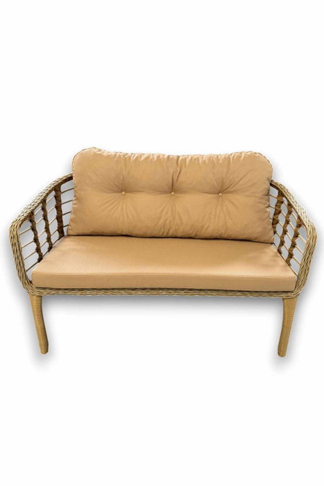 Hanah Home Conjunto de Jardín Manolya Beige